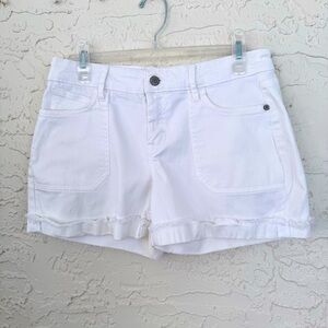 Women's Cream Shorts